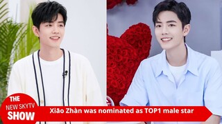 Xiao Zhan was nominated as the TOP1 male star in "Husband Feeling"! Winning three awards of the year