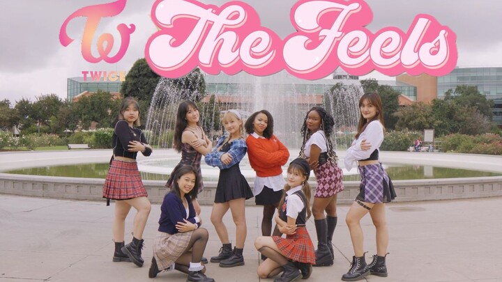 [Dance]Cover The Feels Milik TWICE di Tengah Kebun Bunga