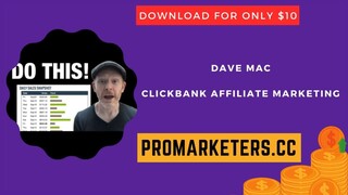 Dave Mac – Clickbank Affiliate Marketing