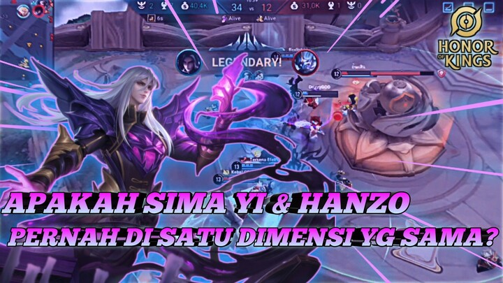 SKILL HERO INI MIRIP SAMA HANZO, SAMA SAMA BISA JADI KUYANG ! || GAMEPLAY SIMA YI - HOK