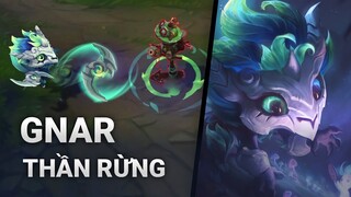 Hiệu Ứng Skin Gnar Thần Rừng | Liên Minh Huyền Thoại | Yugi Gaming