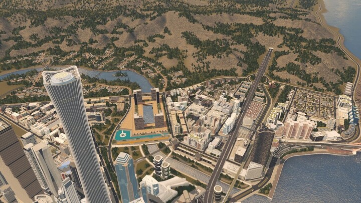 Big Landscaping to Build City Edges  - Cities: Skylines - Aurelia #97