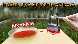 EKSPERIMEN: CAIRAN YANG BISA MELELEHKAN BAJA SEKALIPUN