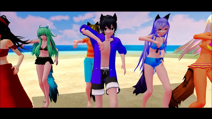 [MMD x Aphmau] Talk Dirty Aaron's pack