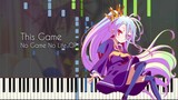This Game - No Game No Life OP - Piano Arrangement [Synthesia]