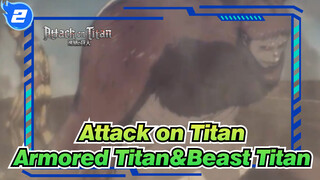 [Attack on Titan:The Final Season] OP, Armored Titan&Beast Titan's Fight Scenes_2