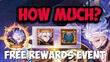 HOW MUCH LEGEND VALIR? - FREE REWARDS EVENT | Mobile Legends: Adventure
