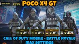 Call of Duty Mobile Battle Royale - Max Setting using Poco X4 GT