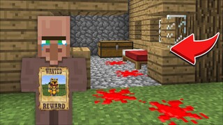 Minecraft FORBIDDEN MURDER MYSTERY to find SECRET KILLER MOD / DANGER CRIME SCENE ! Minecraft Mods