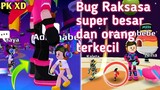 Bug Raksasa Super Besar dan orang terkecil di PK XD Update Halloween