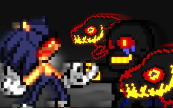 Sonic exe VS Error Sans