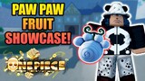 How To Get Paw Fruit and Full Showcase in A One Piece Game