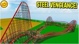 I Made STEEL VENGEANCE! (Theme Park Tycoon 2)