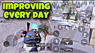IMPROVING EVERYDAY MONTAGE | PUBG MOBILE