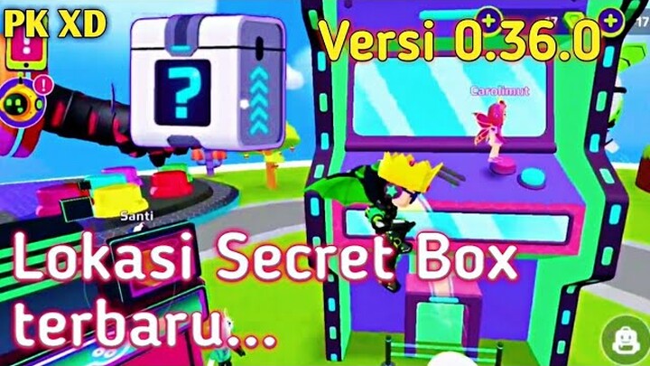 Lokasi Secret Box terbaru di PK XD Update Gamer Week~ PK XD Update Mini Game Baru