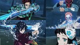 [Demon Slayer: God of Fire and Blood Wind Tan] Demonstration of all eleven types of water breathing