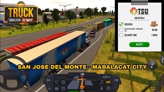 Truck Simulator Ultimate Gameplay | San Jose Del Monte to Mabalacat City | Pinoy Gaming Channel