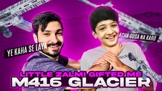 Little Zalmi Gifted Me M416 Glacier | Pubg Mobile