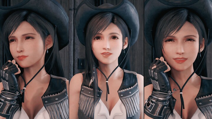 Tifa's wife's smile is worth a thousand dollars, no wonder Claude is willing to do another job regar
