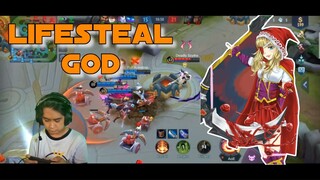 NAKAKALABAN NG LIFESTEAL GOD! (RUBY) | MOBILE LEGENDS | CLUMSY