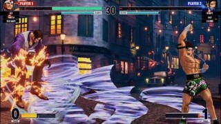 KOF15　チャンピオンvs覇者　世界１位ジョー東　爆裂コンボとハリケーン地獄