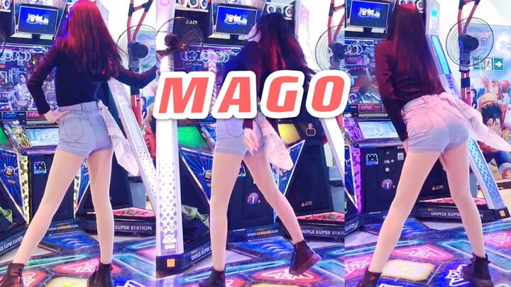 【MAGO】When the Korean dance Up station goes on the dance machine...the restoration degree is as high