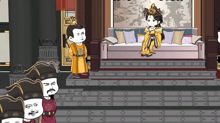 ในไม่ช้า เก้าอี้มังกรทองของเหล่าจูก็หลอมเป็นอิฐทอง#แอนิเมชั่นต้นฉบับ