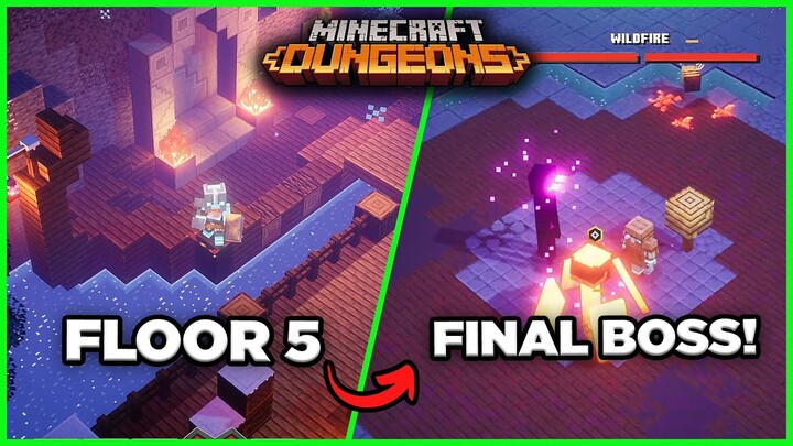 *PATCHED* How to skip to the Final Boss | Minecraft Dungeons - Season 2 Luminous Night