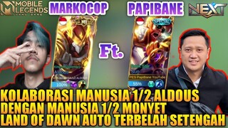 INI YANG TERJADI KETIKA MANUSIA 1/2 ALDOUS BERCOLLABORASA DENGAN MANUSIA 1/2 MONYET