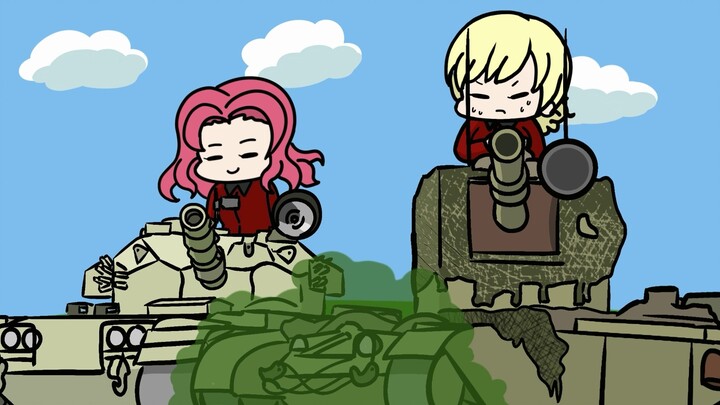 [Tank Animation] The 2D little sister is better than you 4005