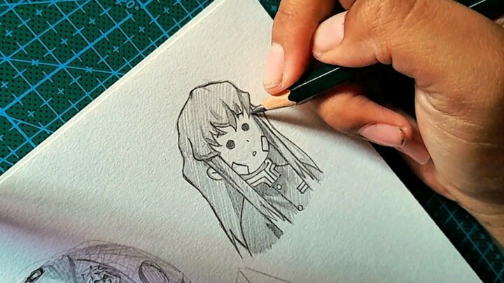 DRAWING TOKITO MUICIRO ||Demon Slayer || Kimetsu no Yaiba