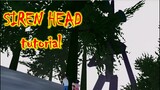 THE SIREN HEAD TUTORIAL!!  | Sakura School Simulator