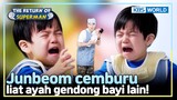 [IND/ENG] Si kalem Junbeom cemburu sama bayi lain! | The Return of Superman | KBS WORLD TV 240519