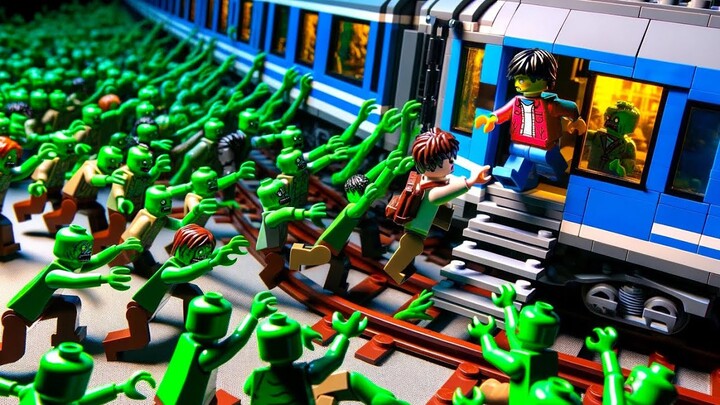 Train to Busan but in LEGO World - Zombie Full Movie