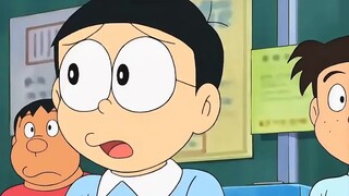 Đôrêmon: Nobita dùng miếng dán tránh tai họa để giúp bố tránh điều xấu