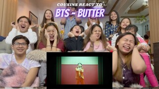 COUSINS REACT TO BTS (방탄소년단) 'Butter' Official MV