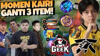 KAIRII FAST HAND 3 ITEM !! ALIEN COK !! ONIC VS GEEKFAM MATCH 4 - PLAYOFF MPL S13