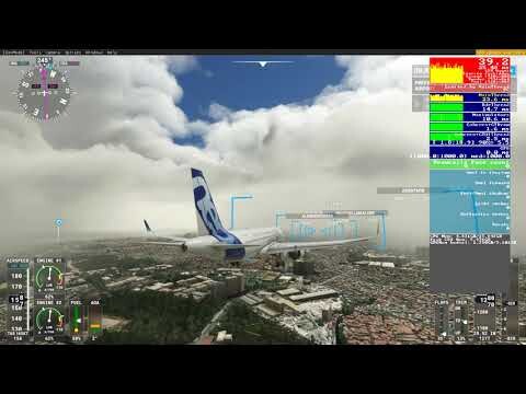 Microsoft Flight Simulator - Landing in Manila