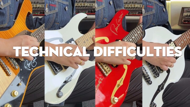 【假无敌】我当年考伯克利的曲目《Technical Difficulties》，你能说出所有出镜琴型号吗？