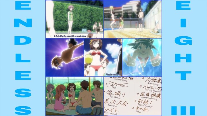 The Melancholy Of Haruhi Suzumiya! Episode 14: Endoresu Eito(Hachi)III! Endless Eight Part 3! 15499!