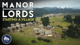 Let's Build a Medieval Village in Manor Lords to see if it lives up to the Hype! | Ep. 1