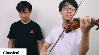 【TwoSetViolin双琴侠】用小提琴拉出23种不同曲风