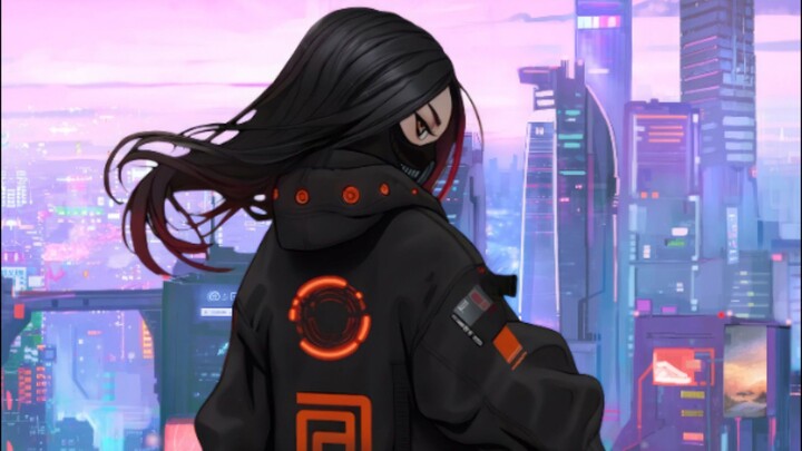 Anime cyber punk mc ini sangat sedih saat di tinggal sahabat nya 🥺🔥( Lycris x AMV) #