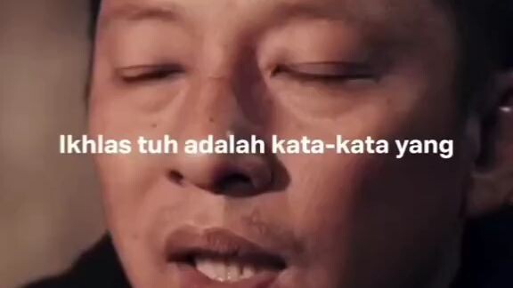 ngomong ikhlas itu mudah