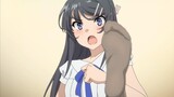 Sweet interaction in <Rascal does not dream of bunny girl senpai>