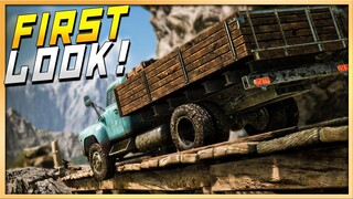 Car Mechanic Simulator Meets Mudrunner // Truck Mechanic Dangerous Paths DEMO  //