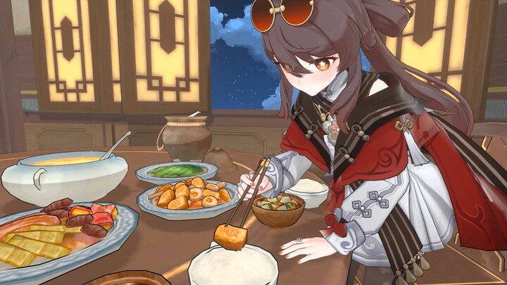 去胡桃家吃年夜饭