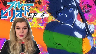 REACTING TO BLUE PERIOD [EP 4]  💙