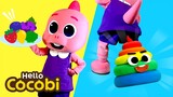 Rainbow Poo-Poo💩Eat Colorful Fruits🌈 Dance Along & Nursery Rhymes | Hello Cocobi