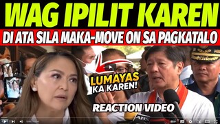 PlNALAYAS sa PlNAS! DlLAWANG MEDIA KAREN DAVlLA NATAMEME BIGLAANG UTOS ni PRES MARCOS REACTION VIDEO